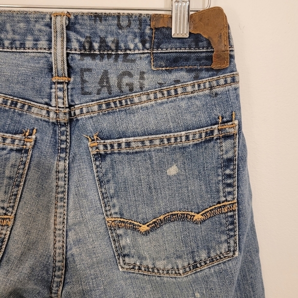 American Eagle low rise bootcut men's jeans size 26/28 - Picture 11 of 14